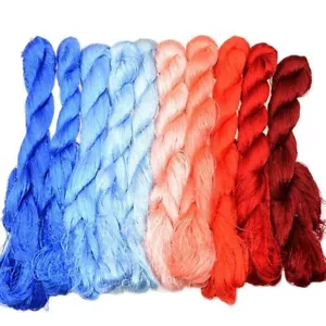 400m Silk Thread Colorful Embroidery Floss Cross Stitch Threads Weaving Strings - Picture 1 of 90