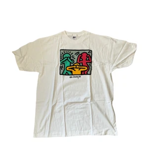 KEITH HARING POP SHOP - T-SHIRT - "Hear No Evil" - 1980s - Adult XXL - Picture 1 of 1