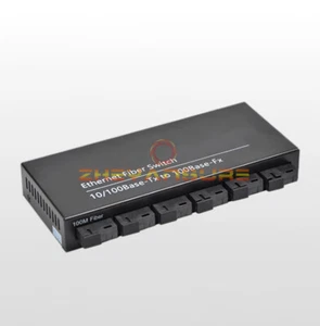 1PCS NEW Ethernet switch Converter 20KM Ethernet Fiber Optical Media Converter - Picture 1 of 7