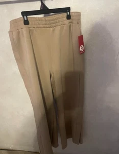 89TH and Madison Women's Mocha Meringue Pants Size L - Foto 1 di 4