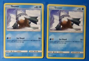 4x Snover 37/156 Pokemon card SM Ultra Prism common NM - Picture 1 of 2