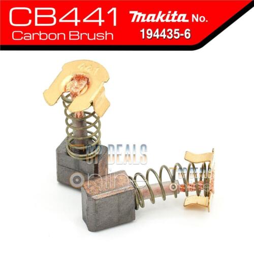 Makita DHR202 BHR202 Carbon Brushes for 18V LXT Cordless SDS Hammer Drill CB441