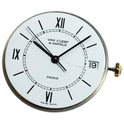 Van Cleef & Arpels Men’s Quartz Watch Date White Dial 25mm Used - Image 1 of 3