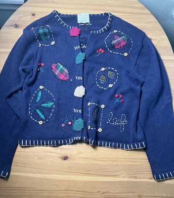 Женский осенний кардиган Susan Bristol свитер средний размер - Изображение 1 из 4