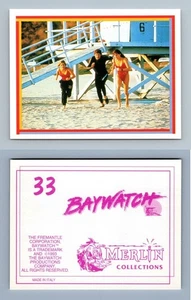 Running - Baywatch #33 Merlin 1993 Sticker - Picture 1 of 1