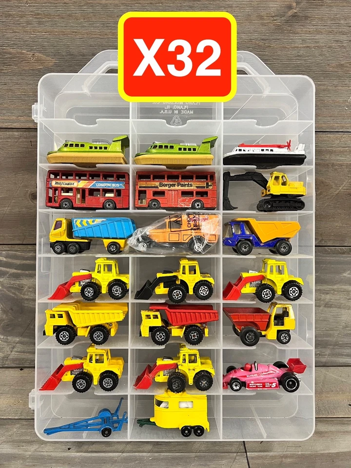 Lote de cerillas de colección súper rápidas Lesney baratas antiguas diecast sueltas MBX X32 Foto 1 de 4