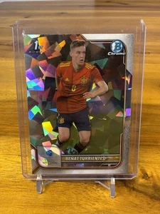 2022 TOPPS CHROME BOWMAN BEÑAT TURRIENTES ATOMIC REFRACTOR BOX HIT - Bild 1 von 2