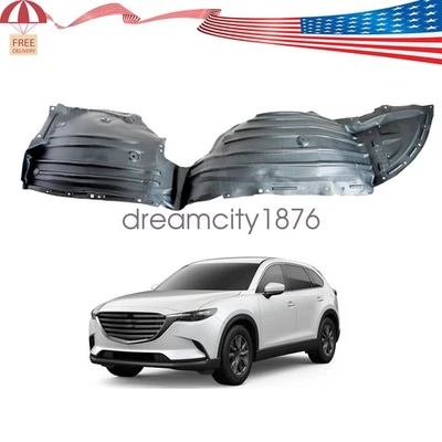 Forro de guardabarros para Mazda CX-9 2016 2017-2023 interior del lado del pasajero delantero TK4856130B Foto 1 de 4