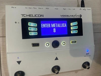 TC-Helicon VoiceLive Play GTX Vocal & Guitar Effects Processor Pedal Effector - Image 1 of 2