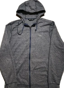 Giacca Travis Mathew full zip con cappuccio uomo grande pile grigio erica golf  - Foto 1 di 8