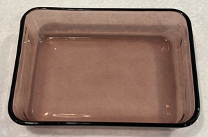 PYREX by Corning ~ Cranberry Rectangular Baking Dish ~ 7210 3 Cup 750 mL Vintage - Picture 1 of 15