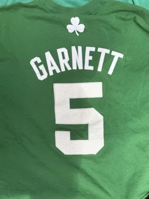 Boston Celtics Kevin Garnett Hombre Vintage Mediana Camisa Mercancía Oficial Foto 1 de 3