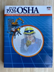 29CFR 1926 OSHA BAUINDUSTRIE VORSCHRIFTEN BUCH (JULI von Mancomm Inc) - Bild 1 von 8