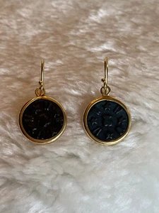 Authentic 18K Yellow Gold and Cooper TOUS Earrings - Picture 1 of 3