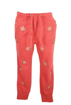 K49) ZOE KARSSEN Damen Hose Jogginghose Sweathose Gr. M Rot - Изображение 1 из 4