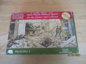 Figuras Soldado de plástico #WW2020002 Guerra Británica Inf 1944-45 escala 1/72 20 mm 66 - Imagen 1 de 3