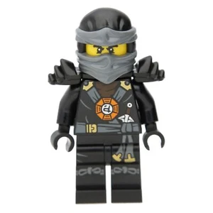 LEGO Minifigur Cole - LEGO Ninjafigur - LEGO Ninjago - LEGO Schwarzer Ninja Cole - Bild 1 von 5