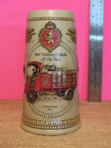 Stroh's Heritage Series Beer Mug, 1913 Packard Truck Ceramic, Brazil, - Picture 1 of 5