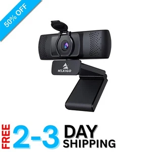 Professionelle 1080P Autofokus Webcam für Zoom, Skype & YouTube mit Sichtschutz - Bild 1 von 10