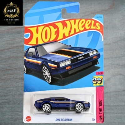 Hot Wheels DMC DeLorean Blue #101 Mainlines 2023 ∣ Diecast New Car Collector - Immagine 1 di 2