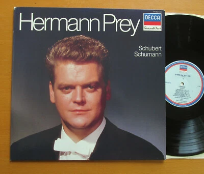 414 182-1 Hermann Prey Schubert Schumann Goethe Lieder NEAR MINT Decca Stereo LP - Image 1 of 4