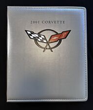 2001 Corvette Press Kit + Slides Z06 C5R Convertible Coupe LS6 Engine Unused