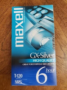 maxell gx-silver t-120 vhs - Bild 1 von 3