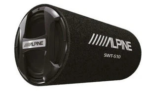 Alpine SWT-S10 1200W Max Single 10" Sealed Subwoofer Tube Enclosure - Picture 1 of 4