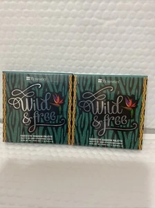 2x BH Cosmetics Wild & Free Baked Eye Shadow Palettes 0.62oz - Picture 1 of 2