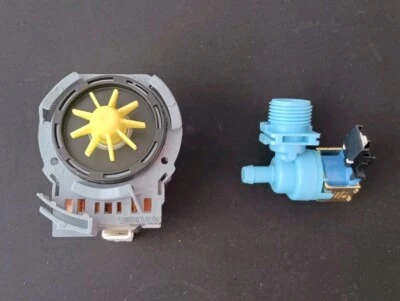 Piezas Lavavajillas Válvula Entrada Agua, Repuesto Bomba Drenaje, W10316814 W11130743 Foto 1 de 4