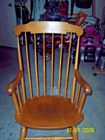 Vintage rocking chair By Nichols and Stone Cover