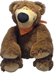 BENNY BEAR 2020 GIFT COMPANY CUDDLY 11"PLUSH SOFT TOY TEDDY BEAR with SCARF - Picture 1 of 18