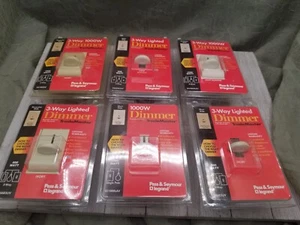 99 Pcs Lot Pass Seymour Legrand Light Dimmer Single Pole 3 Way 1000 600 Watt - Picture 1 of 16