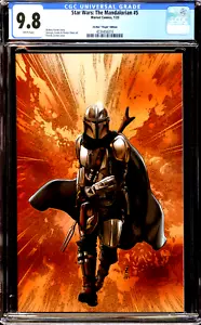 ๐ฅ~MARVEL~THE MANDALORIAN #5~๐ฅ~ZIRCHER VIRGIN~๐ฅ~1st FENNEC SHAND~๐ฅ~CGC 9.8~๐ฅ - Picture 1 of 2