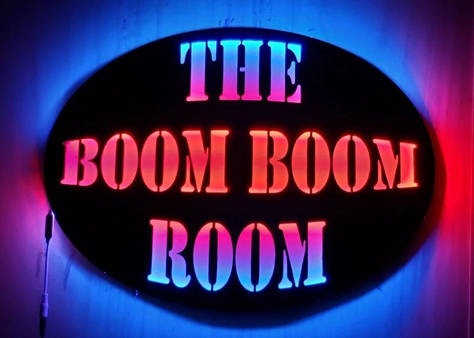 NEW! The Boom Boom Room, Man Cave, Boom Boom decor, Free ship - Image 1 of 4