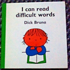 Dick Bruna I Can Read Difficult Words Vintage 1979 Small Hardcover Methuen