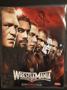 John Cena Signed Autographed 8x10 Wrestlemania Photo with RCA COA - Picture 1 of 3