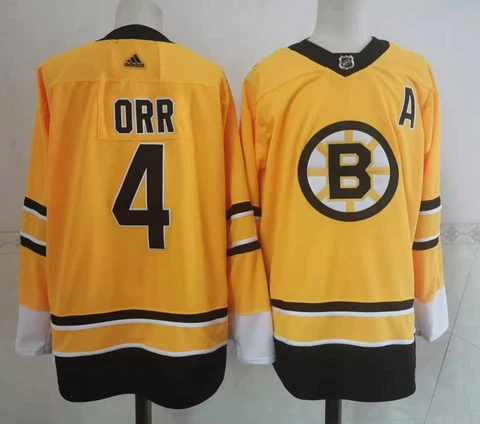 Men's Bobby Orr Boston Bruins 4 Stitched Retro Jersey S-3XL Cover
