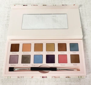 Cargo Cosmetics 12 Shadow Eyeshadow Palette Brush SUITED TO A TEA COLOR PALETTE - Picture 1 of 3