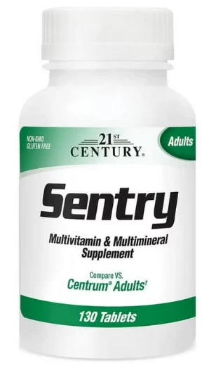 Century Sentry Multivitamínico + Multimineral 130 Comprimidos | Caducidad 08/25 Sellado Foto 1 de 1