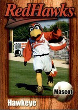 2008 Fargo-Moorhead RedHawks Team Issue #27 Hawkeye MASCOT -NM Baseball Card