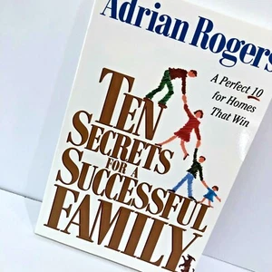 Adrian Rogers TEN SECRETS FOR A SUCCESSFUL FAMILY Book Ten Commandments 1996 - Foto 1 di 4