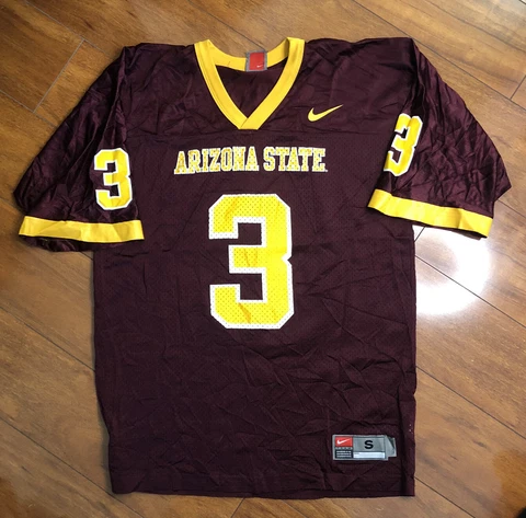 VTG NIKE ARIZONA STATE Sun Devils Football Jersey SIZE SMALL NCAA Sports College Cover