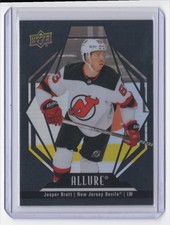 2022-23 Upper Deck Allure Black Rainbow Jesper Bratt New Jersey Devils #16