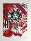 Shepard Fairey (OBEY) - Gears of Justice - Sérigraphie signée et numérotée x/550