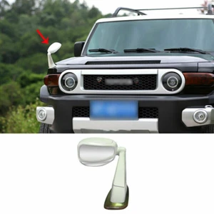 White Car Engine Hood RearView Side Mirror Cover For Toyota FJ Cruiser 2007-2021 - Foto 1 di 9