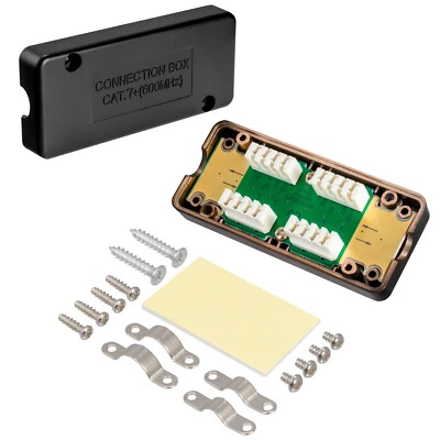 Cat7 LSA Connettore Box Connection Cavo di Rete Prolunga Connettore LAN RJ45