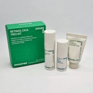 Innisfree Retinol Cica Trio Kit /ampoule 7ml+serum 15ml+cleansing 20g exp 052026 - Picture 1 of 6
