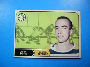 1968/69 O-PEE-CHEE NHL HOCKEY CARD #138 GARY DOAK NM SHARP+ 68/69 OPC - Picture 1 of 2