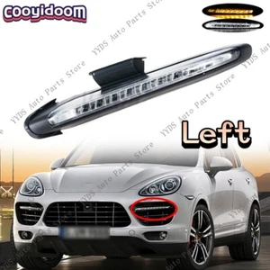 Left LED Daytime Running Light for Porsche Cayenne 958 Turbo Style 2011-2018 - Picture 1 of 15